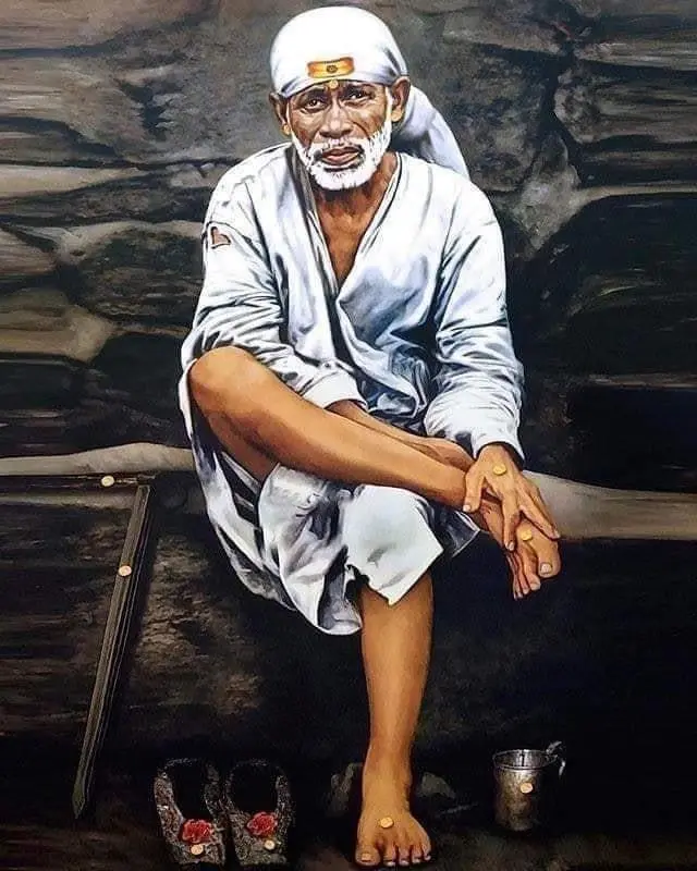 Free Online Sai Prashnavali | Ask Your Questions and Problems to Shirdi Sai Baba and Get Answers 1 image Showing Shri Sai Baba